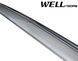 Owiewki do szyb samochodowych num 4 szt z czarna chromowana listwa Chevrolet Sonic 2012 - 2020 Hatchback Wellvisors 3-847CH002
