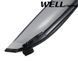 Owiewki do szyb samochodowych num 4 szt z czarna chromowana listwa Chevrolet Sonic 2012 - 2020 Hatchback Wellvisors 3-847CH002