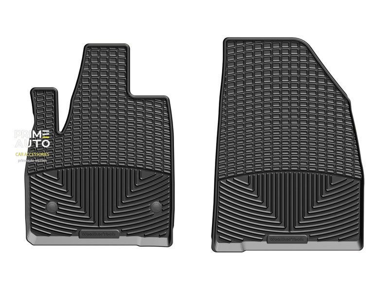 Килими гумові передні GMC Acadia 2024 + чорний WeatherTech W735 W735.. фото