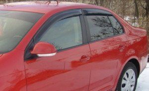 Window Deflectors 4pcs Volkswagen Jetta 2005 - 2010 EGR 92496022B