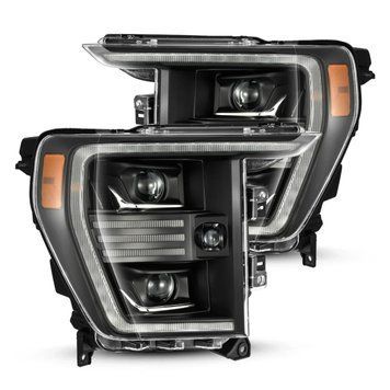 Lampy przednie Ford F-150 2021-2022 PRO seria czarny AlphaRex 880293