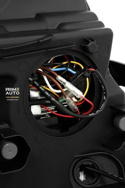 Передние фары Toyota Tundra 2007-2013 LED NOVA серия цвет Alpha-Black AlphaRex 880747 880747 фото