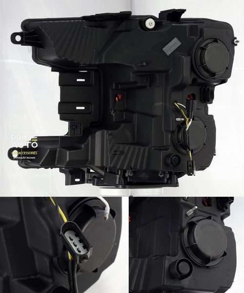 Faruri faţă Ford F-150 2018-2020 PRO series negru AlphaRex 880186