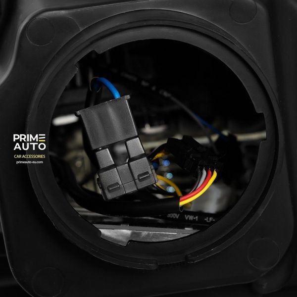 Lampy przednie Chevrolet Silverado 1500 2016-2018 LED LUXX seria czarny AlphaRex 880234
