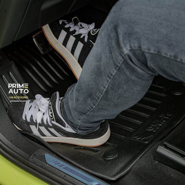 Килимки автомобільні з бортиком комплект 5 шт Fiat 500 X 2014 - 2025 чорний 5046035 SOVA-PL 5046035 фото