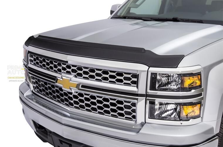 Hood Spoiler Ford Ranger 2023 + Aeroskin II Textured Black AVS 436266