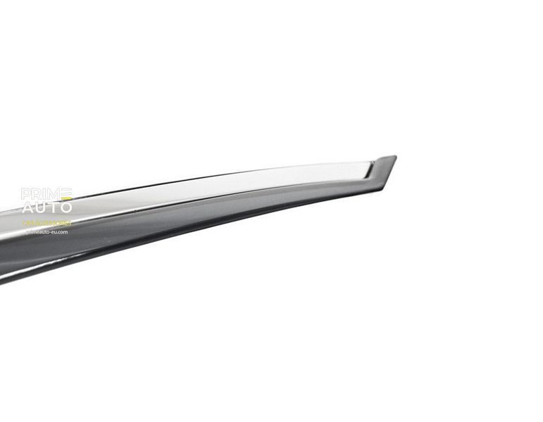 Дефлекторы окон к-т 4 шт с хромированным молдингом Honda Civic 2022 - 2025 Sedan Wellvisors 3-847HD044 3-847HD044 фото
