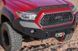 Hood Spoiler With LED Strip With Turn Follower Toyota TACOMA 2016-2025 Aeroskin Lightshield PRO Black Matte AVS 953079