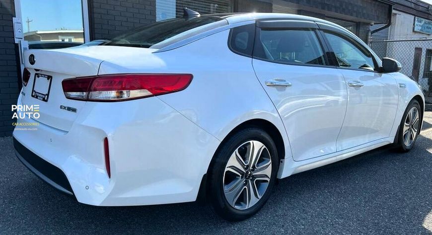 Owiewki do szyb samochodowych num 4 szt Kia Optima 2016-2020 gładki SD22D16