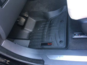 Covorașe cauciuc 3D Liners faţă Land Rover Velar 2018+ negru WeatherTech 449631
