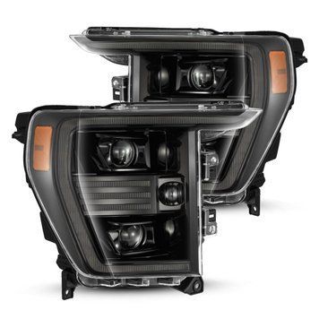 Lampy przednie Ford F-150 2021-2022 PRO seria kolor Alpha-Black AlphaRex 880294