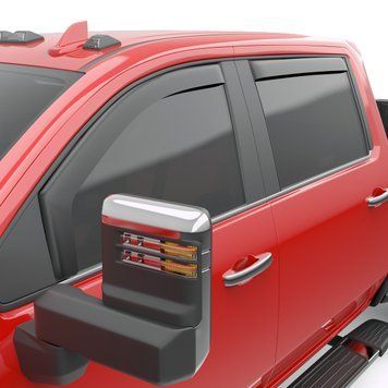 Window Deflectors 4 pcs set Chevrolet Blazer 2019 - 2025 Dark Matte EGR 571975