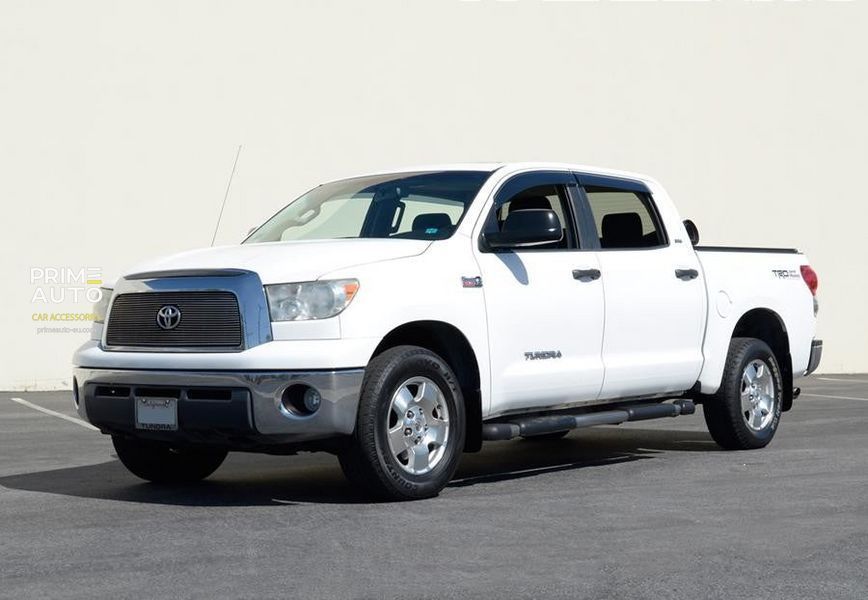 Дефлекторы окон к-т 4 шт Premium серия Toyota Tundra 2007 - 2021 Crew Max Wellvisors 3-847TY034 3-847TY034 фото