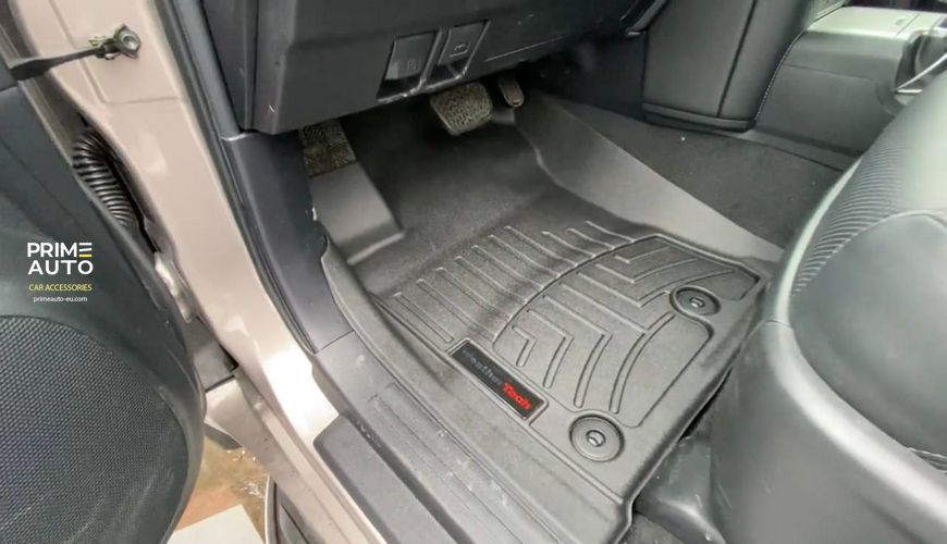 Килими автомобільні 3D Лайнери передні Toyota Land Cruiser Prado 150 2021 - 2024 чорний WeatherTech 4415461 4415461 фото