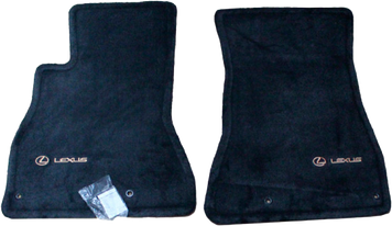 Covor din material textil față 2 bucăți Lexus SC 430 2001 - 2005 negru Lexus (Original) PT208240103404
