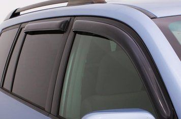 Window Deflectors 4 pcs Set Chevrolet TRAILBLAZER 2021-2025 Ventvisor OUTSIDE MOUNT Smoke AVS 94823