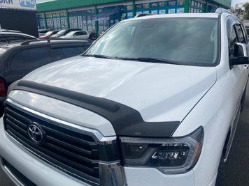 Hood deflector adhesive textured black Toyota Tundra 2007 - 2013 Husky Liners 2830007