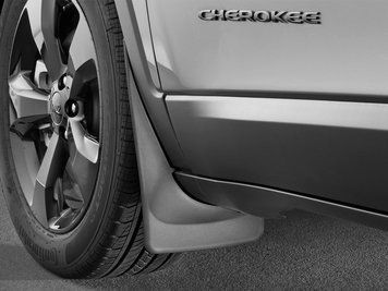 Бризковики передні 2штуки Jeep Cherokee 2014 - 2018 WeatherTech 110064 110064 фото