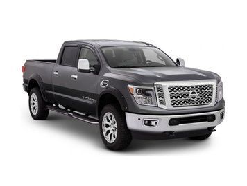 Extensoare pentru pasajele roții set 4 piese Nissan Titan XD 2016-2024 Pocket-style negru Bushwacker 70909-02