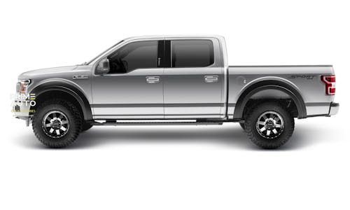 Poszerzenia nadkoli ustawić 4 szt Ford F-150 2018-2020 Extended-A-style czarny Bushwacker 20947-02