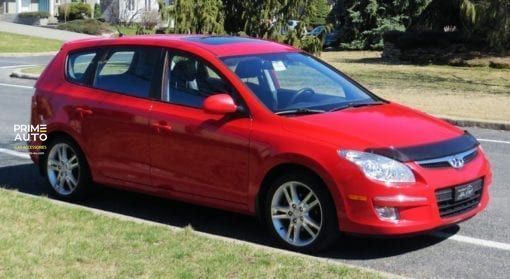 Дефлектор капота Hyundai Elantra GT 2009-2012 гладкий FormFit HD10M09 HD10M09 фото