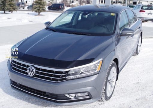 Deflektor maski Volkswagen Passat USA 2016-2019 gładki FormFit HD21D16