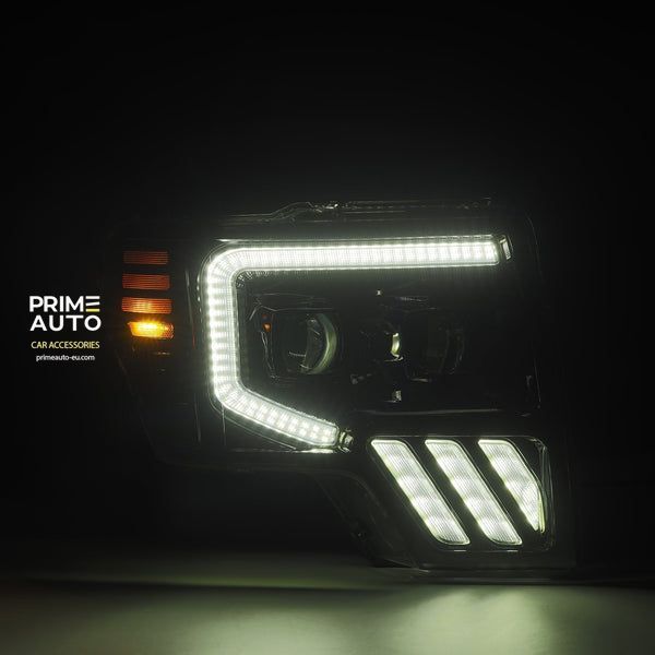 Lampy przednie Ford F-150 2009-2014 PRO-Series Black AlphaRex 880481