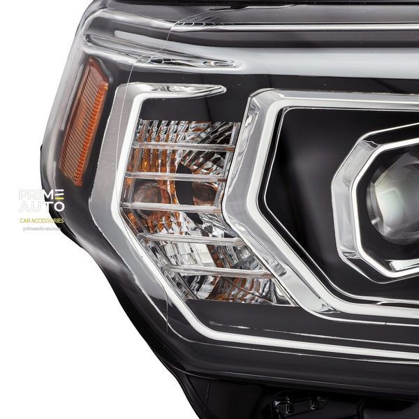Faruri faţă Toyota 4Runner 2014-2022 LED LUXX series negru AlphaRex 880722