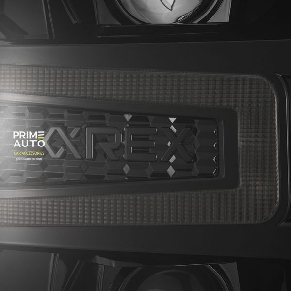 Передние фары Chevrolet Silverado 1500 2016-2018 LED LUXX серия цвет Alpha-Black AlphaRex 880233 880233 фото