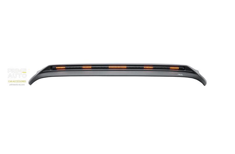Deflektor maski spoiwo z paskiem LED Toyota Tundra 2022 - 2026 Aeroskin Lightshield Pro czarny mata AVS 953294