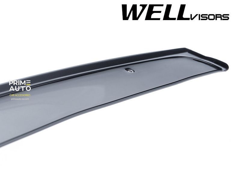 Window Deflectors 4pcs Set Premium Series Mitsubishi Outlander 2003-2006 Wellvisors 3-847MI001