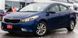 Owiewki do szyb samochodowych num 4 szt Kia Forte 2014-2018 Sedan (4-drzwiowy) gładki SD22E14-4
