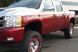 Fender Flares set 4 PCs Chevrolet Silverado 1500 2007-2013 Cutout Pocket-style black Bushwacker 40949-02