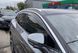 Дефлекторы окон к-т 4 шт с черным хромированным молдингом Volkswagen ID4 2021 - 2025 Wellvisors 3-847VW023 3-847VW023 фото 3