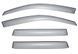 Window Deflectors 4pcs Set Premium Series Mitsubishi Outlander 2003-2006 Wellvisors 3-847MI001