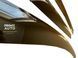 Owiewki do szyb samochodowych num 4 szt Kia Forte 2014-2018 Sedan (4-drzwiowy) gładki SD22E14-4
