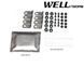 Window Deflectors 4pcs Set Premium Series Mitsubishi Outlander 2003-2006 Wellvisors 3-847MI001