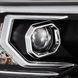 Faruri faţă Toyota 4Runner 2014-2022 LED LUXX series negru AlphaRex 880722