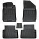 Dywaniki gumowe z bokiem zestaw 5 szt Peugeot 508 2010 - 2018 (I) czarny SOVA-PL