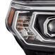 Faruri faţă Toyota 4Runner 2014-2022 LED LUXX series negru AlphaRex 880722
