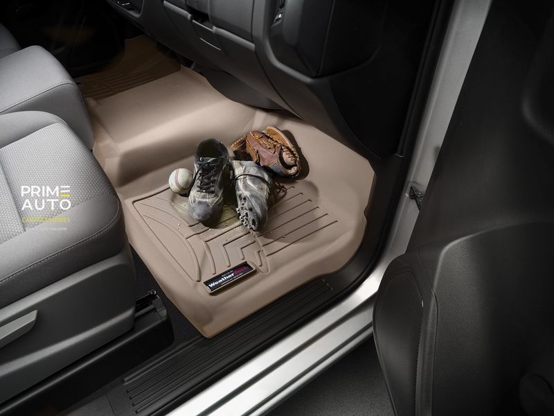 Dywaniki Gumowe (3D Liners) prz&oacute;d dla Volkswagen Touareg 2011 - 2018 czarny WeatherTech 443331