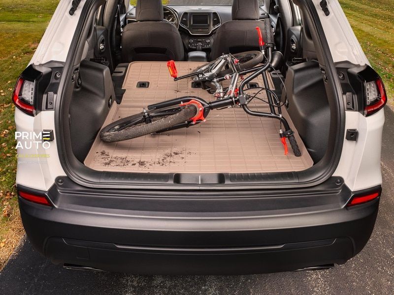 Mat do bagażnika czarny na oparciach siedzeń 3D High Performance Cadillac Escalade ESV 2015 - 2020 czarny WeatherTech 401575IM
