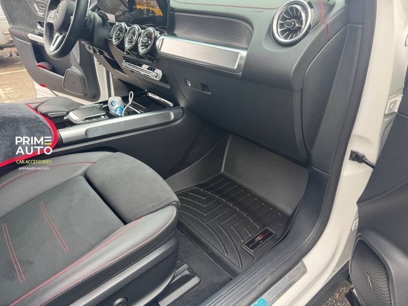 Dywaniki gumowe 3D Liners prz&oacute;d Mercedes-Benz EQB SUV 2022 - 2025 czarny WeatherTech 4417721