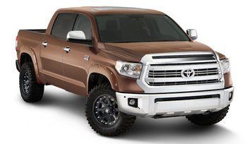 Расширители арок Toyota Tundra 2014-2021 POCKET STYLE гладкие Bushwacker 30918-83 30918-83 фото