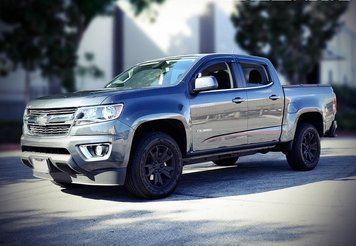Window Deflectors 4pcs Set Premium Series Chevrolet;GMC Colorado;Canyon 2015-2022 Crew Cab Wellvisors 3-847CH008