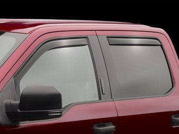 Owiewki okienne prz&oacute;d+tył num 4 szt wstawiony Ford F-250 2023 - 2025 WeatherTech 801025IM