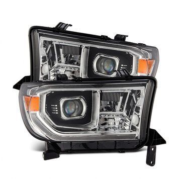 Lampy przednie Toyota Tundra 2007-2013 LED LUXX seria chrom AlphaRex 880824