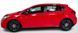 Side Window Deflectorsset of 4 pcs Kia Forte 2014-2018 Hatchback (5-door) smooth SD22E14-5