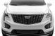 Hood Spoiler Cadillac XT5 2017-2025 Aeroskin Chrome AVS 622133