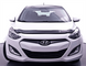 Deflektor maski Hyundai Elantra GT 2013-2017 gładki FormFit HD10M13